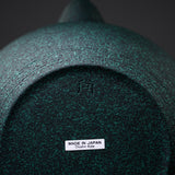 Chushin Kobo Yamagata Cast Iron Teapot - Hiratsubo 1.4 L - Green / 山形鋳物 急須