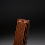 Chushin Kobo Yamagata Cast Iron Incense Holder with Walnut Lid - Genjikou / 山形鋳物 香立て