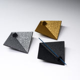 Chushin Kobo Yamagata Cast Iron Incense Holder - Origami - Three Colour Options / 山形鋳物