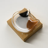 Coconeco Cat Glass Small Plate - 4 Colour Options / ココネコ 豆皿