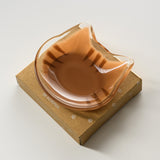 Coconeco Cat Glass Small Plate - 4 Colour Options / ココネコ 豆皿