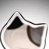 Coconeco Cat Glass Small Plate - 4 Colour Options / ココネコ 豆皿