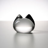 Coconeco Cat Glass Ornament - 5 Colour Options / にゃんこの置物