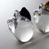 Coconeco Manekineko Cat Glass Ornament - 2 Colour Options / にゃんこの置物