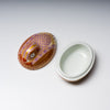 Arita Ware Mandarin Duck Condiment Container - Female / おしどり珍味入れ 雌