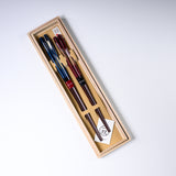 Japanese Chopsticks with Wooden Box - Issou / ペアギフト箸