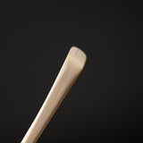 Crafted In Japan Matcha Spoon - White Bamboo Without Knot / 茶匙