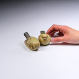 KASHIWA Seto Ware - Ornaments - Pair Birds / 瀬戸焼 かしわ窯