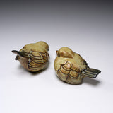 KASHIWA Seto Ware - Ornaments - Pair Birds / 瀬戸焼 かしわ窯