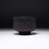 Fukutomi Takahiro Matcha Bowl - Tenbori / 「点彫」抹茶碗