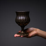 Fukutomi Takahiro Goblet - Golden Rhombus / 「金菱」ゴブレット