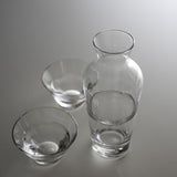 Sugahara Handmade Glassworks - DUO Series Sake Set - Clear / 菅原工芸硝子 Sghr