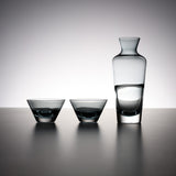 Sugahara Handmade Glassworks - DUO Series Sake Set - Blue / 菅原工芸硝子 Sghr