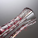 KAGAMI Crystal Glass Vase by Junichi Nabetani - Tomoshibi / 鍋谷淳一 灯火