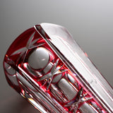 KAGAMI Crystal Glass Vase by Junichi Nabetani - Tomoshibi / 鍋谷淳一 灯火