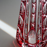 KAGAMI Crystal Glass Vase by Junichi Nabetani - Tomoshibi / 鍋谷淳一 灯火