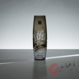 KAGAMI Crystal Edo-Kiriko Vase - Queen of the Night / 一輪挿し