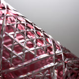 KAGAMI Crystal Edo-Kiriko Vase - Autumn Leaves / 江戸切子 花瓶 紅葉