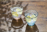 HANABI - Fireworks Pair Water Glass Set / 津軽びいどろ ペアグラス
