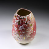 Fujihira Seibun Kiln Kyo-Kiyomizu Ware Flower Vase - Beggining of Spring / 藤平正文窯 花瓶