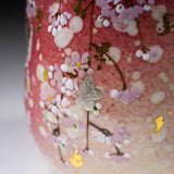Fujihira Seibun Kiln Kyo-Kiyomizu Ware Flower Vase - Beggining of Spring / 藤平正文窯 花瓶