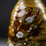 Fujihira Seibun Kiln Kyo-Kiyomizu Ware Flower Vase - Irabo Plum / 藤平正文窯 花瓶