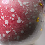 Fujihira Seibun Kiln Kyo-Kiyomizu Ware Flower Vase - Cherry Blossoms / 藤平正文窯 花瓶