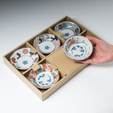 Fuka Koimari Small Serving Bowl Gift Set - Set of 5 / 古伊万里 小鉢セット