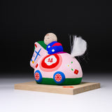 Seto ware Year of Horse Lucky Ornament - Horse with Baby of Good Fortune / 縁起玩具