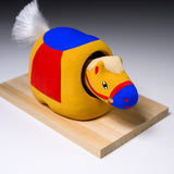 Seto ware Year of Horse Lucky Ornament - Bringing Luck / 縁起玩具