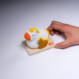 Seto ware Year of Horse Lucky Ornament - Parent and Child Horse / 縁起玩具