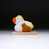 Seto ware Year of Horse Lucky Ornament - Parent and Child Horse / 縁起玩具