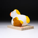 Seto ware Year of Horse Lucky Ornament - Parent and Child Horse / 縁起玩具