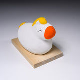 Seto ware Year of Horse Lucky Ornament - Parent and Child Horse / 縁起玩具