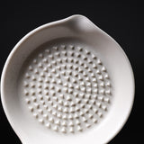 Ceramic Ginger Grater - White / 生姜おろし