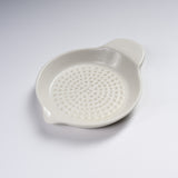 Ceramic Ginger Grater - White / 生姜おろし