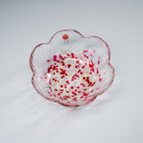 Apple Flower Single Glass Bowl - Two Colour Options