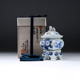 HIRADO KOHSYO DANEMON Kiln Mikawachi Ware Incense Burner / 平戸洸祥団右ヱ門窯 菊花飾香炉