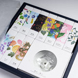 KOUSAIDO Assorted Incense with Plate Set - Irodori / 香彩堂 お香セット