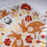 Kutani Ware Small Hexagon Dish - HAREKUTANI - 3 Options / 九谷焼 小皿