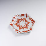 Kutani Ware Small Hexagon Dish - HAREKUTANI - 3 Options / 九谷焼 小皿
