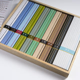 KOUSAIDO Assorted Incense with Incense Plate Set - Sekitei / 香彩堂 お香セット