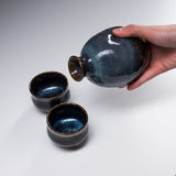 Hagi ware Seiryu Sake Set - Galaxy / 萩焼 酒器