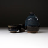 Hagi ware Seiryu Sake Set - Galaxy / 萩焼 酒器