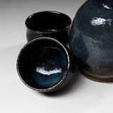 Hagi ware Seiryu Sake Set - Galaxy / 萩焼 酒器