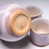 Hagi ware Murasaki Sake Set / 萩焼 酒器セット