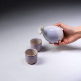 Hagi ware Murasaki Sake Set / 萩焼 酒器セット