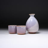 Hagi ware Murasaki Sake Set / 萩焼 酒器セット