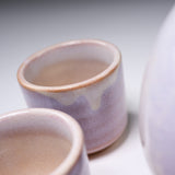Hagi ware Murasaki Sake Set / 萩焼 酒器セット