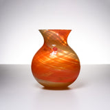 Hanashizuku Bouquet Glass Vase - Orange / 津軽びいどろ 花瓶